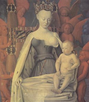 Jean Fouquet Virgin and Child (nn03) Spain oil painting art